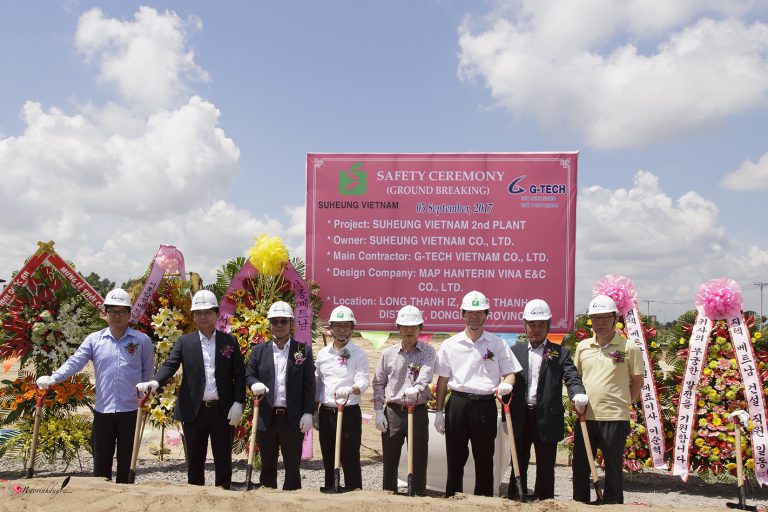 GROUND BREAKING CEREMONY FOR SUHEUNG PROJECT Sep. 5th, 2017