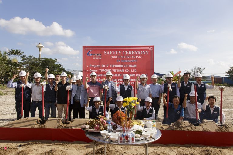 Groundbreaking Ceremony for 2017 YUPOONG VIET NAM Project