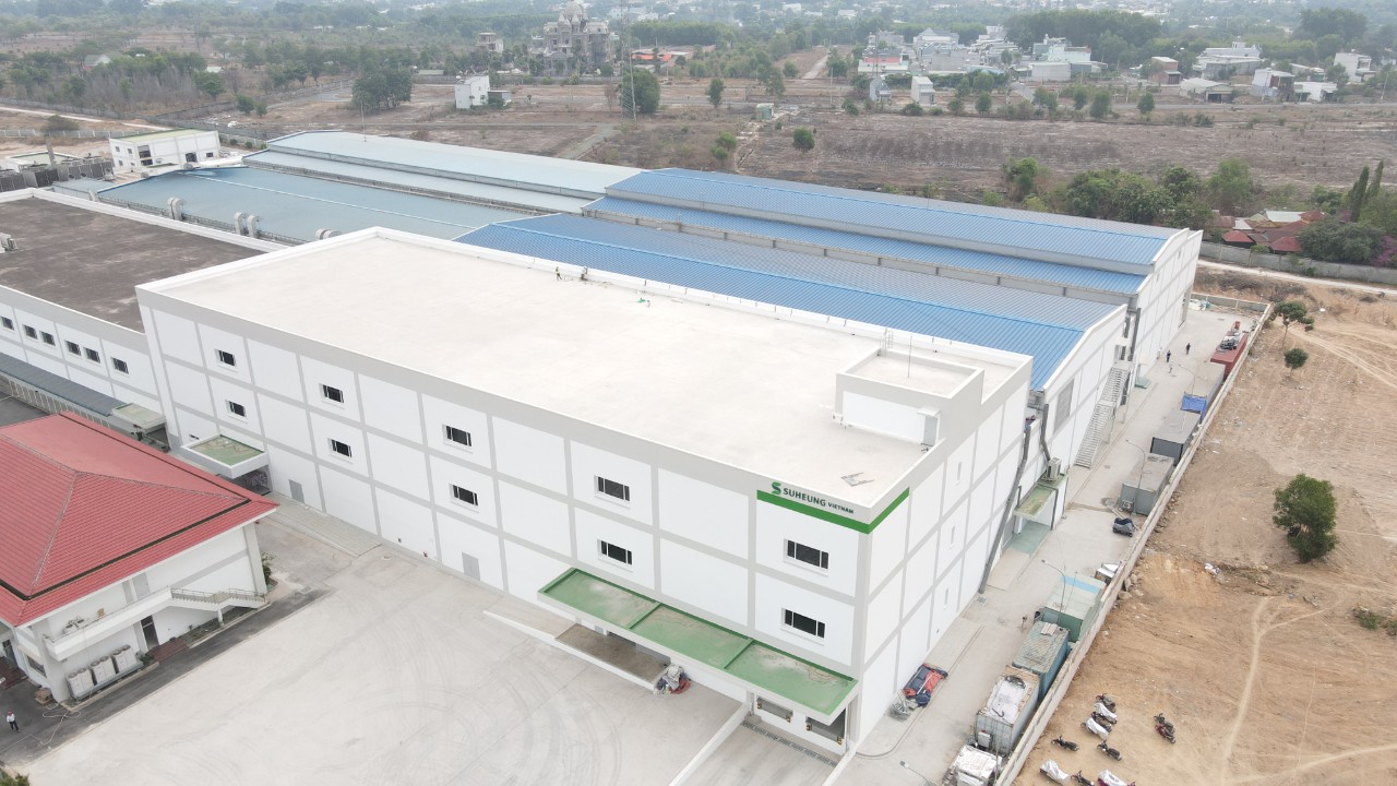 DỰ ÁN MỞ RỘNG NHÀ MÁY SUHEUNG VIỆT NAM GIAI ĐOẠN 2